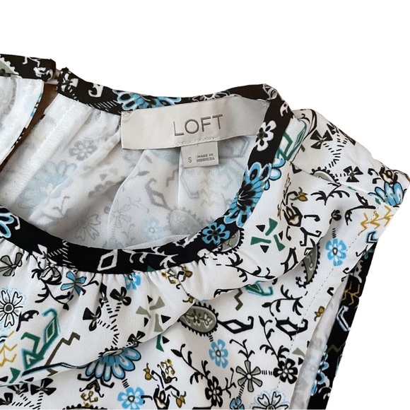 BUNDLE LOT WORK SHIRTS BLOUSES TANK TOPS WHBM LOFT TAHARI SIZE SMALL - Picture 7 of 11